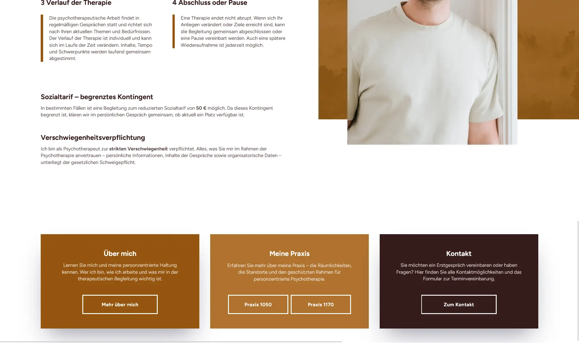 Webseite für Psychotherapiepraxis Hechtl aus Wien Marketing Psychotherapeuten Webdesign SEO Google Ads